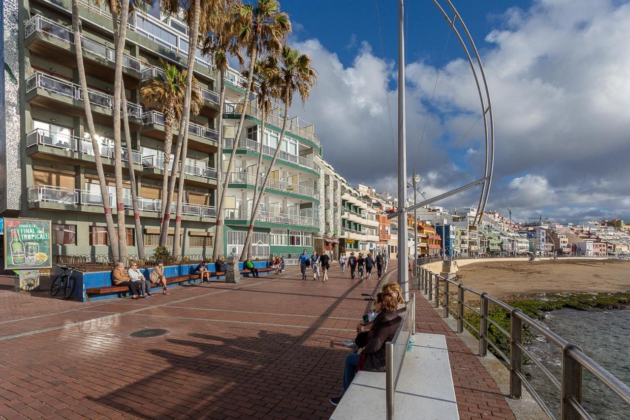 Flatguest Cicer - 3Bdr + Balcony + Beach لاس بالماس دي غران كاناريا المظهر الخارجي الصورة