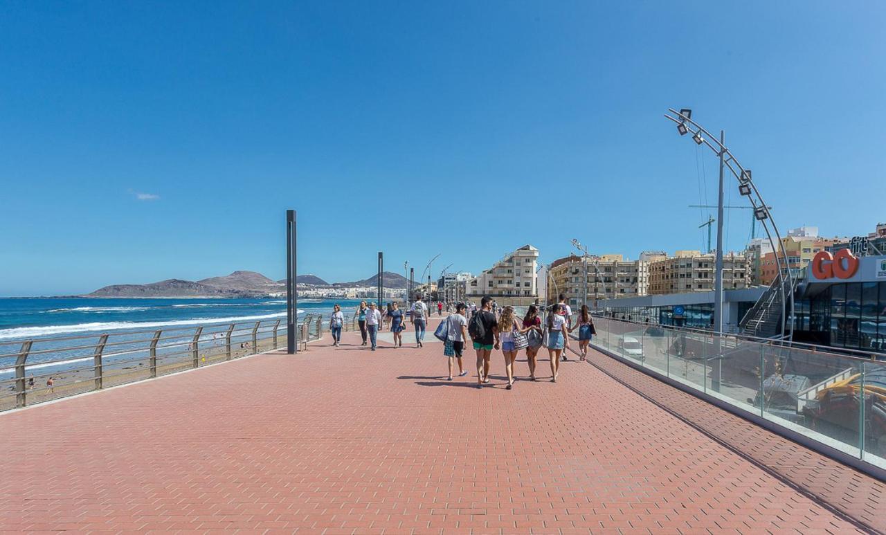 Flatguest Cicer - 3Bdr + Balcony + Beach لاس بالماس دي غران كاناريا المظهر الخارجي الصورة