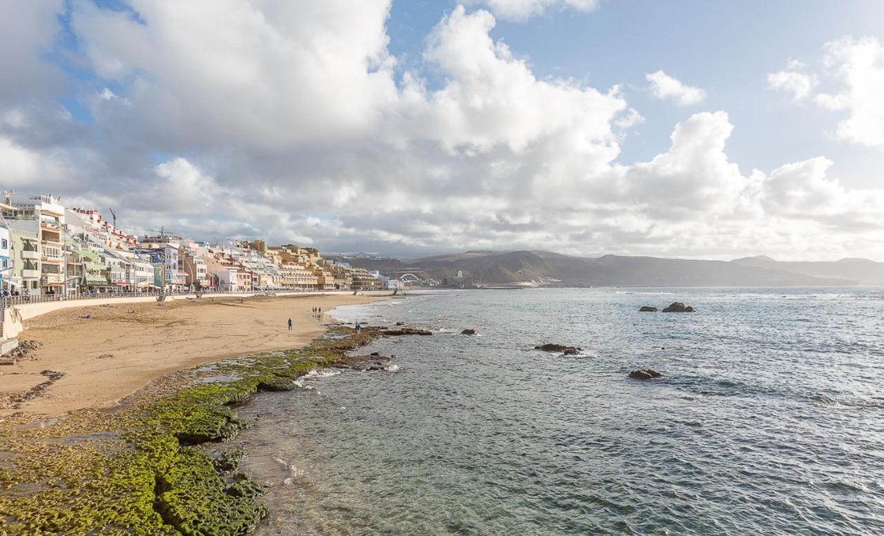 Flatguest Cicer - 3Bdr + Balcony + Beach لاس بالماس دي غران كاناريا المظهر الخارجي الصورة