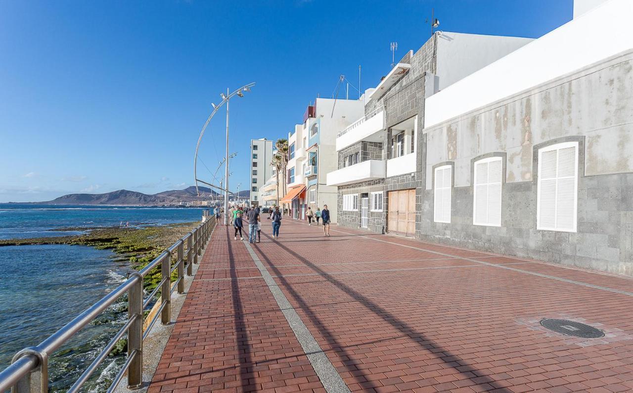 Flatguest Cicer - 3Bdr + Balcony + Beach لاس بالماس دي غران كاناريا المظهر الخارجي الصورة