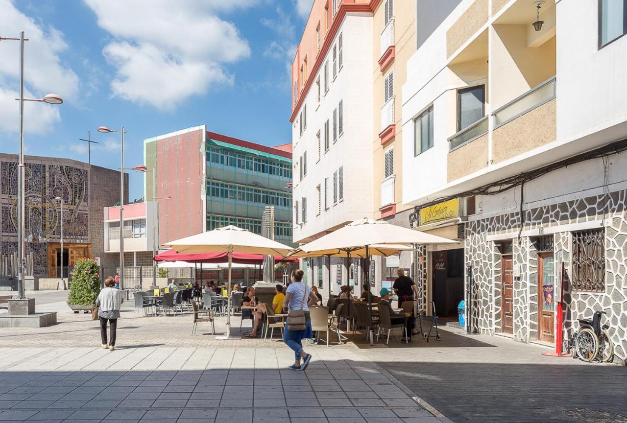 Flatguest Cicer - 3Bdr + Balcony + Beach لاس بالماس دي غران كاناريا المظهر الخارجي الصورة