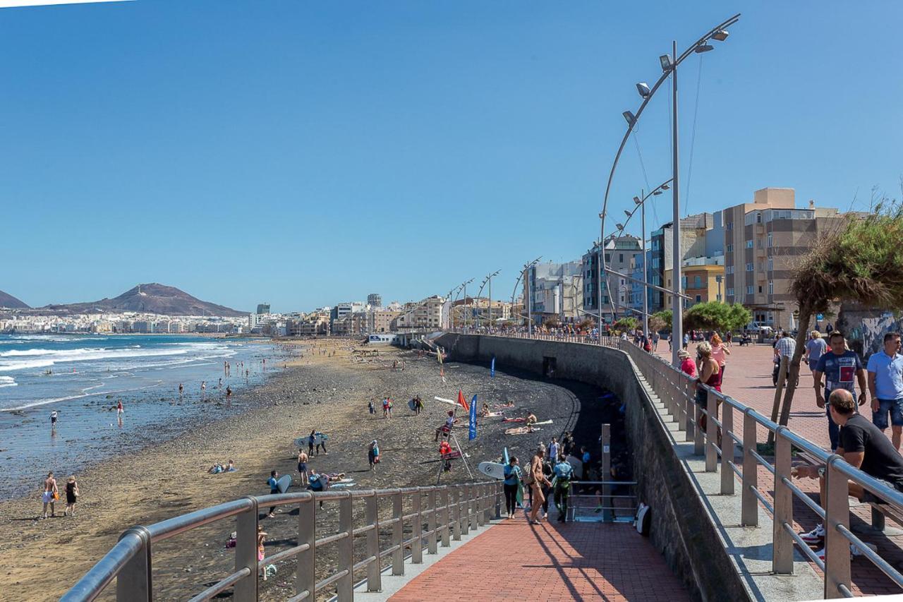 Flatguest Cicer - 3Bdr + Balcony + Beach لاس بالماس دي غران كاناريا المظهر الخارجي الصورة