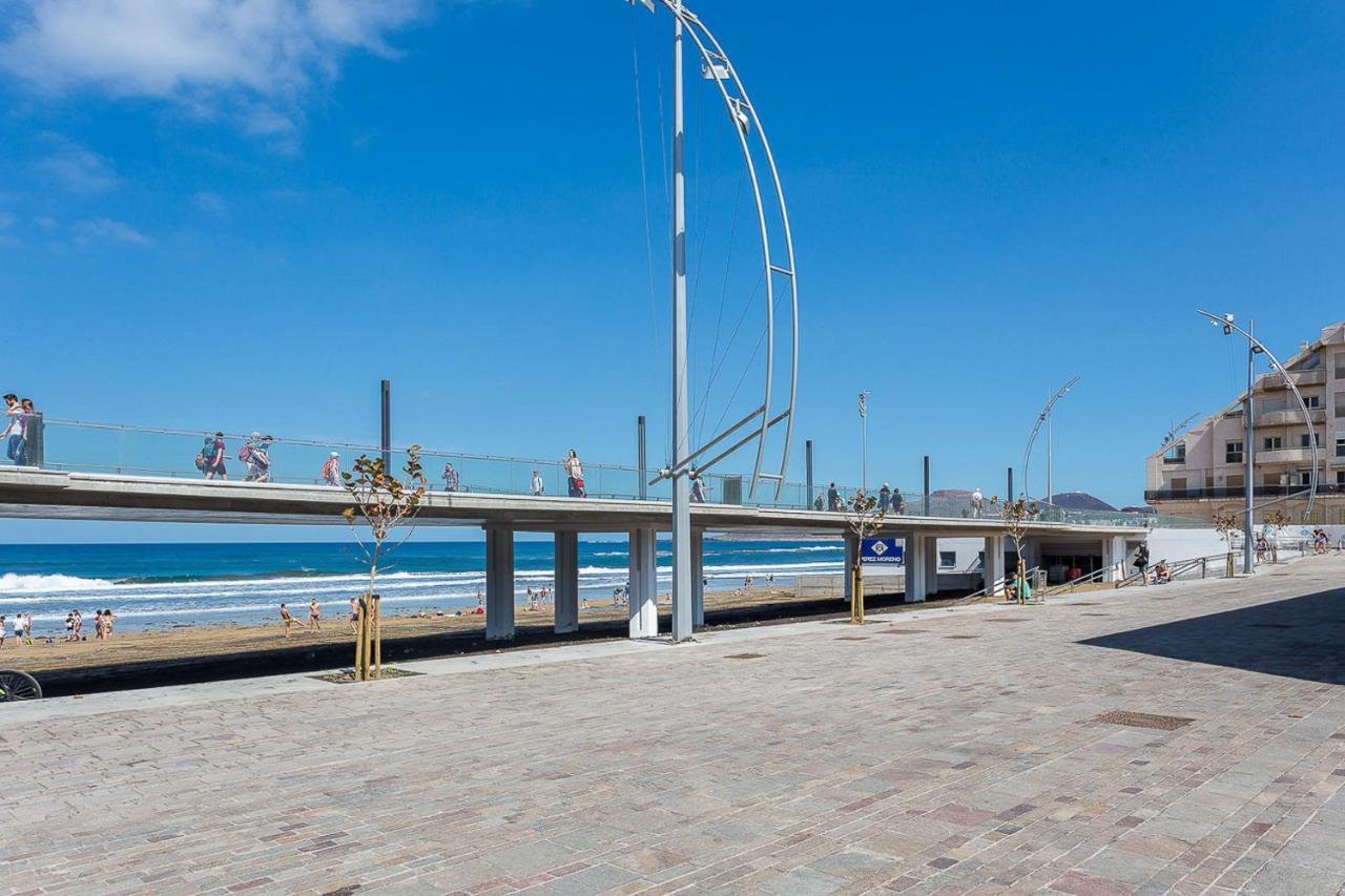 Flatguest Cicer - 3Bdr + Balcony + Beach لاس بالماس دي غران كاناريا المظهر الخارجي الصورة